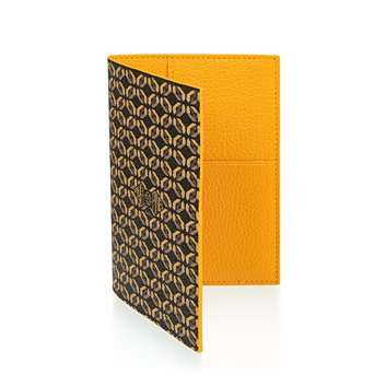 Porte-passeport PINEL & PINEL brooklyn en toile enduite mocaccino