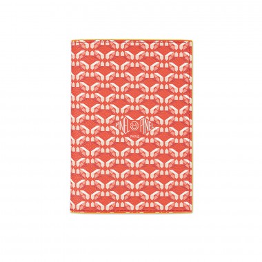 Porte-passeport PINEL & PINEL brooklyn en toile enduite poppy