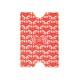 Porte-cartes PINEL & PINEL hublot en toile enduite poppy - chevre fuschia