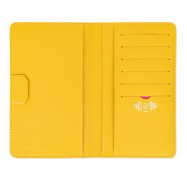 portefeuille PINEL & PINEL london toile enduite poppy