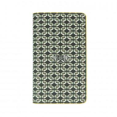 portefeuille PINEL & PINEL london toile enduite sexy black