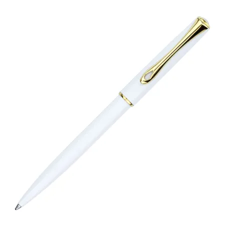 Stylo Bille Diplomat Traveller SnowWhite Doré