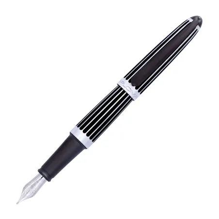 Stylo-plume Diplomat Aero Stripes Black