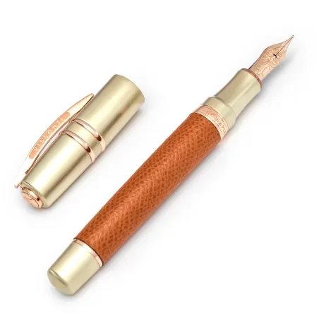 Stylo-plume VISCONTI Homo Sapiens Dual Touch Cognac