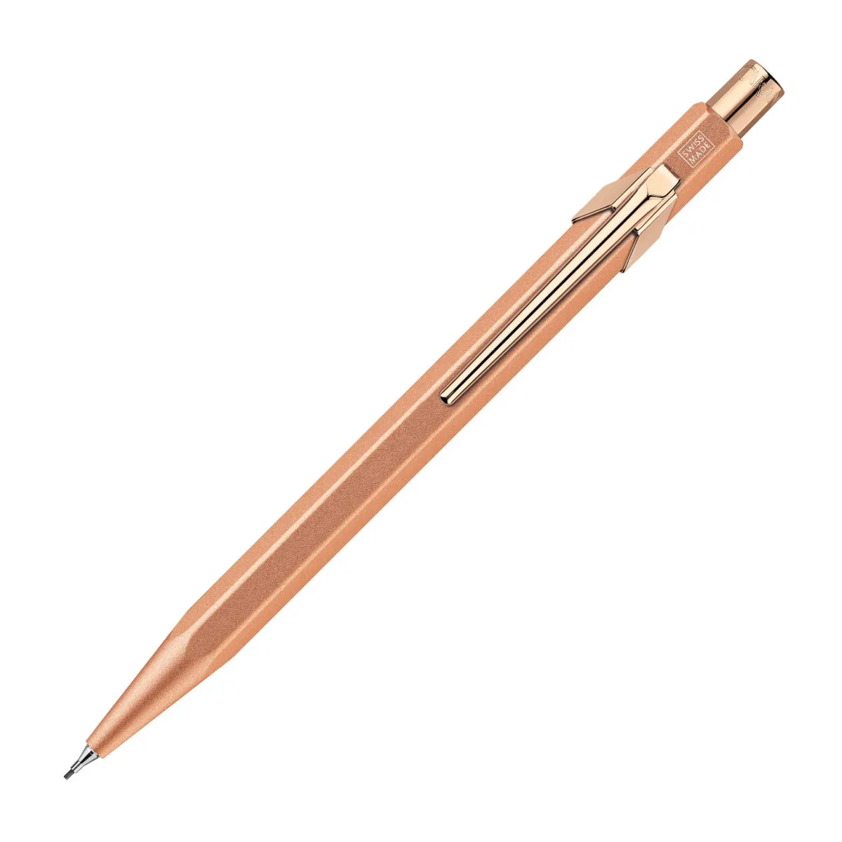 Porte-Mine 0.7mm - 844 Caran d'Ache - Premium Brut Rosé avec étui