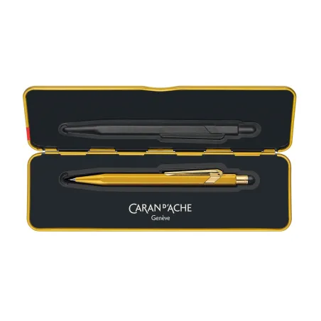 Porte-Mine 844™ Caran d'Ache - Premium Goldbar – Mines 0.7 mm, Gomme intégrée, Swiss Made