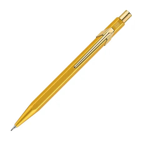Porte-Mine 844™ Caran d'Ache - Premium Goldbar – Mines 0.7 mm, Gomme intégrée, Swiss Made