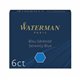 WATERMAN boite 6 cartouches - couleur Bleu Sérénité
