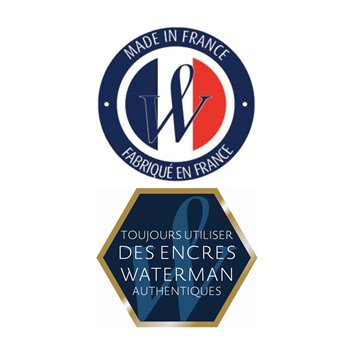 WATERMAN boite 6 cartouches - couleur Bleu Sérénité