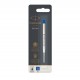 PARKER recharge bille Quinkflow - pointe large - bleue - blister X 1