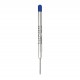 PARKER recharge bille Quinkflow, pointe large, bleue, blister X 1