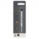 PARKER recharge bille Quinkflow - pointe large - noire - blister X 1