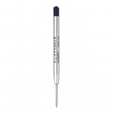 PARKER recharge bille Quinkflow, pointe large, noire, blister X 1