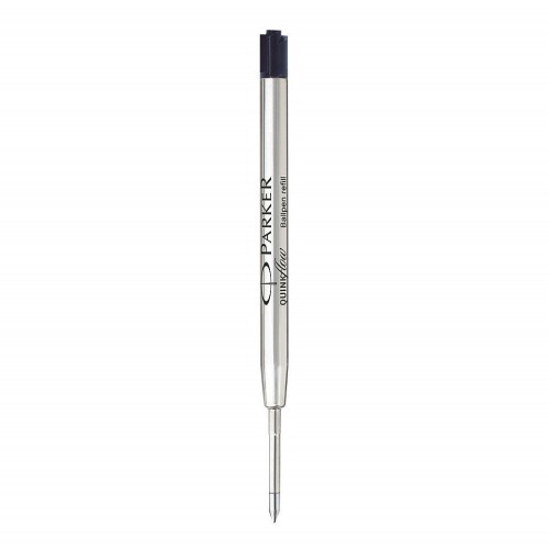 PARKER recharge bille Quinkflow - pointe large - noire - blister X 1