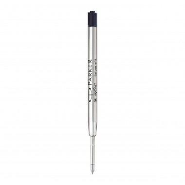 PARKER recharge bille Quinkflow, pointe fine, noire, blister X 1