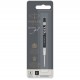 PARKER recharge Quink gel pour Stylo bille  - pointe fine - noire - blister X 1