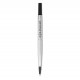 PARKER recharge Stylo Roller, pointe moyenne, noire, blister X 1