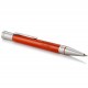 PARKER Duofold Stylo bille, Big Red Vintage, Recharge noire pointe moyenne, Coffret cadeau