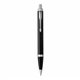 PARKER IM Stylo bille - laque noire - recharge bleue pointe moyenne - Coffret cadeau