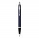 PARKER IM Stylo bille - bleu mat - recharge bleue pointe moyenne - Coffret cadeau