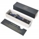 PARKER IM Stylo bille, bleu mat, recharge bleue pointe moyenne, Coffret cadeau