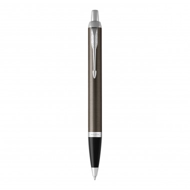 PARKER IM Stylo bille - espresso intense - recharge bleue pointe moyenne - Coffret cadeau