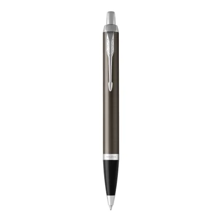 PARKER IM Stylo bille - espresso intense - recharge bleue pointe moyenne - Coffret cadeau