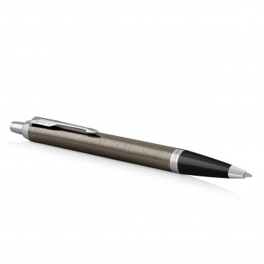 PARKER IM Stylo bille - espresso intense - recharge bleue pointe moyenne - Coffret cadeau