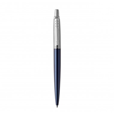 PARKER Jotter Stylo bille - bleu royal - recharge bleue pointe moyenne - Coffret cadeau