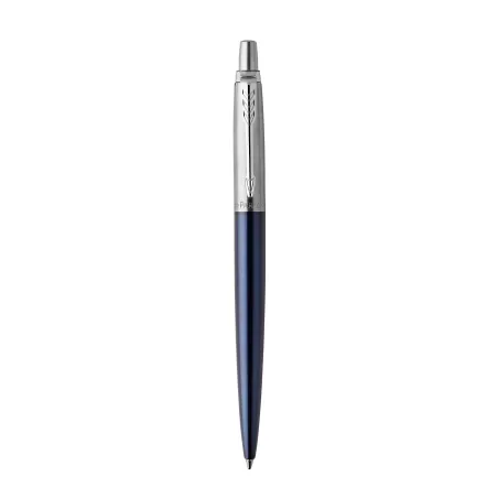 PARKER Jotter Stylo bille - bleu royal - recharge bleue pointe moyenne - Coffret cadeau