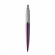 PARKER Jotter Stylo bille - Victoria violet - recharge bleue pointe moyenne - Coffret cadeau