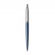 PARKER Jotter Stylo bille - Waterloo bleu - recharge bleue pointe moyenne - Coffret cadeau