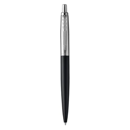 PARKER Jotter XL Stylo bille Noir Mat Richmond - recharge bleue pointe moyenne - Coffret cadeau