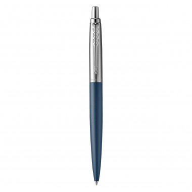 PARKER Jotter XL Stylo bille Bleu Mat Primrose - recharge bleue pointe moyenne - Coffret cadeau