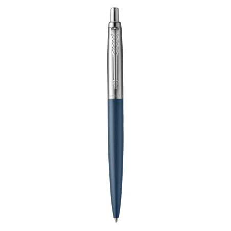 PARKER Jotter XL Stylo bille Bleu Mat Primrose - recharge bleue pointe moyenne - Coffret cadeau