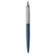 PARKER Jotter XL Stylo bille Bleu Mat Primrose - recharge bleue pointe moyenne - Coffret cadeau