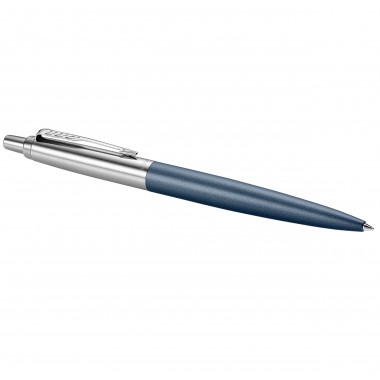 PARKER Jotter XL Stylo bille Bleu Mat Primrose - recharge bleue pointe moyenne - Coffret cadeau