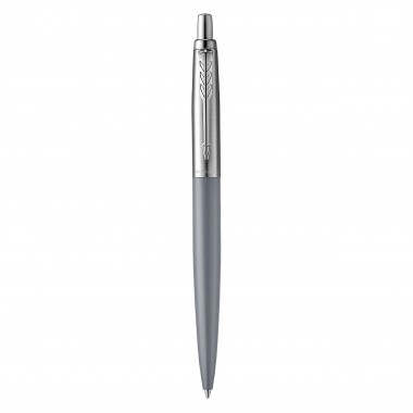 PARKER Jotter XL Stylo bille Gris Mat Alexandra - recharge bleue pointe moyenne - Coffret cadeau