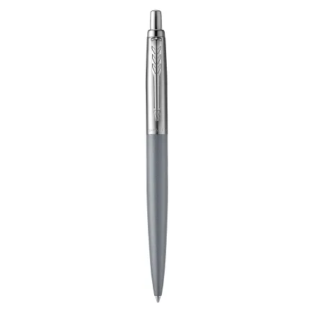PARKER Jotter XL Stylo bille Gris Mat Alexandra - recharge bleue pointe moyenne - Coffret cadeau