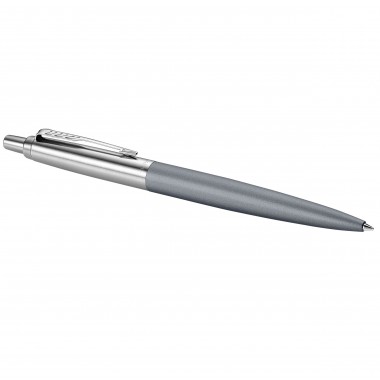 PARKER Jotter XL Stylo bille Gris Mat Alexandra, recharge bleue pointe moyenne, Coffret cadeau