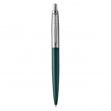 PARKER Jotter XL Stylo bille Vert Mat Greenwich - recharge bleue pointe moyenne - Coffret cadeau