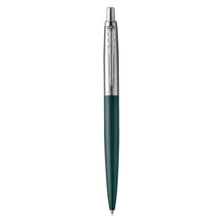 PARKER Jotter XL Stylo bille Vert Mat Greenwich - recharge bleue pointe moyenne - Coffret cadeau