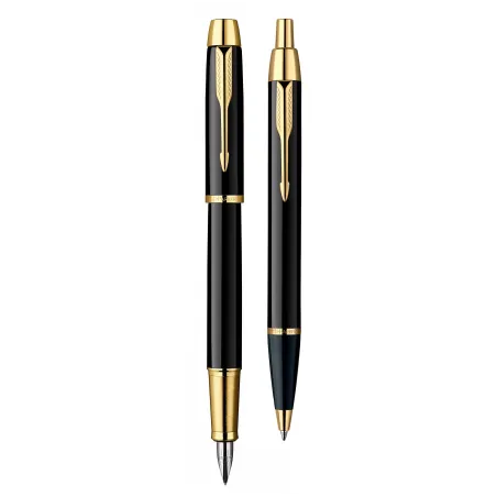 PARKER IM coffret cadeau Duo : Stylo plume noir et Stylo bille noir