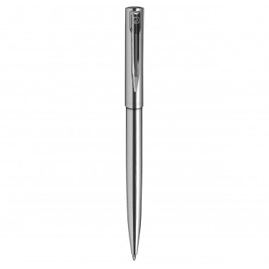 WATERMAN  Graduate Allure Stylo bille -  Métal brillant - recharge bleue pointe moyenne - en blister