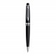 WATERMAN Expert Stylo bille - laque noire mate - recharge bleue pointe moyenne - Coffret cadeau