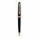 WATERMAN Expert Stylo bille -  Noir - recharge bleue pointe moyenne - Coffret cadeau