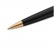 WATERMAN Expert Stylo bille,  Noir, recharge bleue pointe moyenne, Coffret cadeau