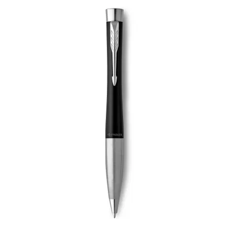 PARKER Urban Stylo Bille - Noir Mat - recharge bleue pointe moyenne - Coffret cadeau