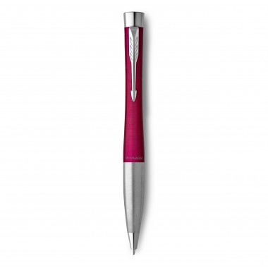 PARKER Urban Stylo Bille - Magenta Vibrant - recharge bleue pointe moyenne - Coffret cadeau