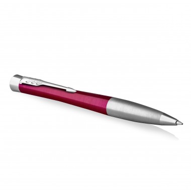 PARKER Urban Stylo Bille - Magenta Vibrant - recharge bleue pointe moyenne - Coffret cadeau